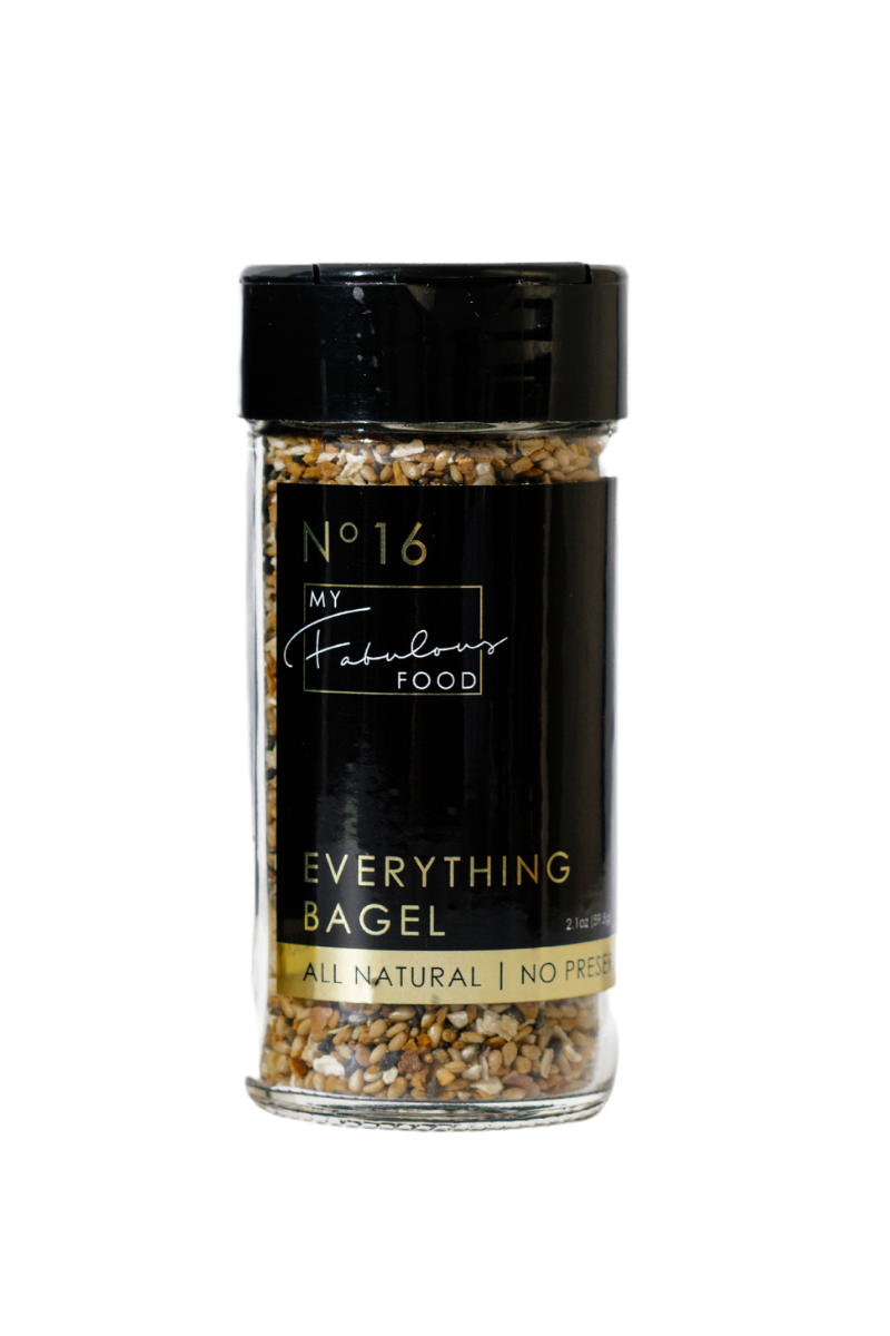 Everything Bagel SALT FREE Seasoning Premium Spice Blend With Sesame Seeds  On